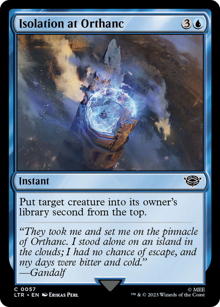 Isolation at Orthanc (LTR-057) - The Lord of the Rings: Tales of Middle-earth