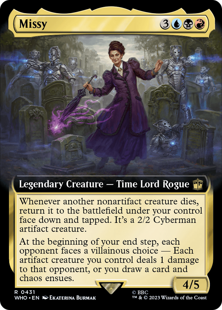 Missy (WHO-431) - Doctor Who: (Extended Art)