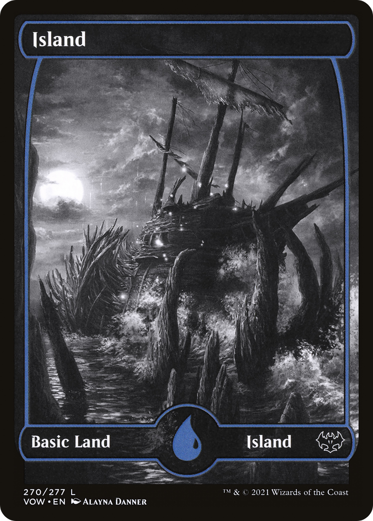 Island (VOW-270) - Innistrad: Crimson Vow: (Showcase)