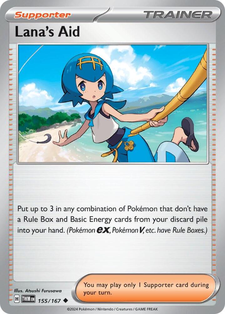 Lana's Aid - 155/167 [SV06 Twilight Masquerade]