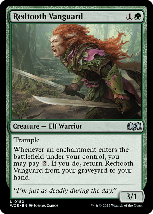 Redtooth Vanguard (WOE-180) - Wilds of Eldraine