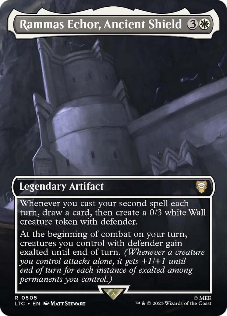 Rammas Echor, Ancient Shield (LTC-505) - Tales of Middle-earth Commander (Borderless)