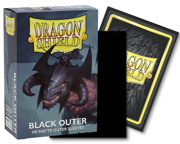 Dragon shield Black Outer Matte