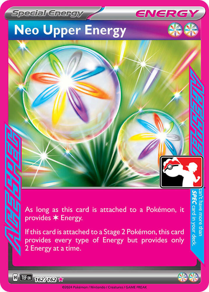 Neo Upper Energy - 162/162 [Prize Pack Series Cards]
