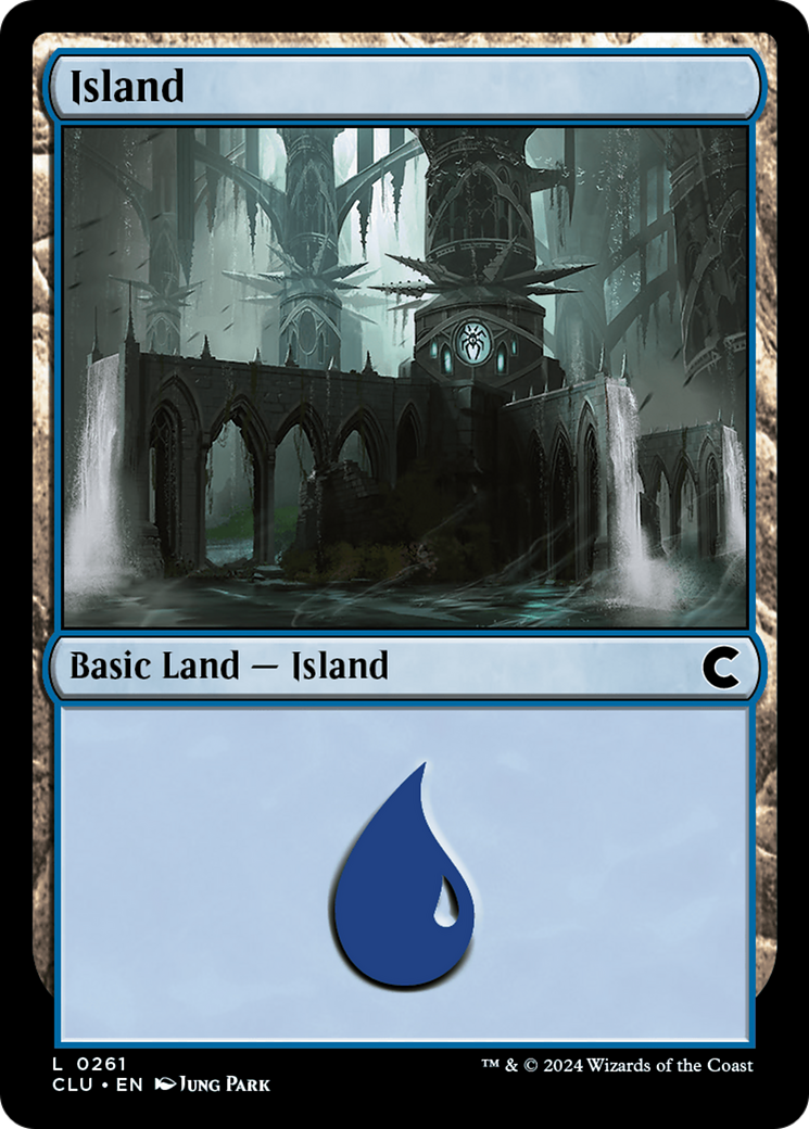 Island (CLU-261) - Ravnica: Clue Edition