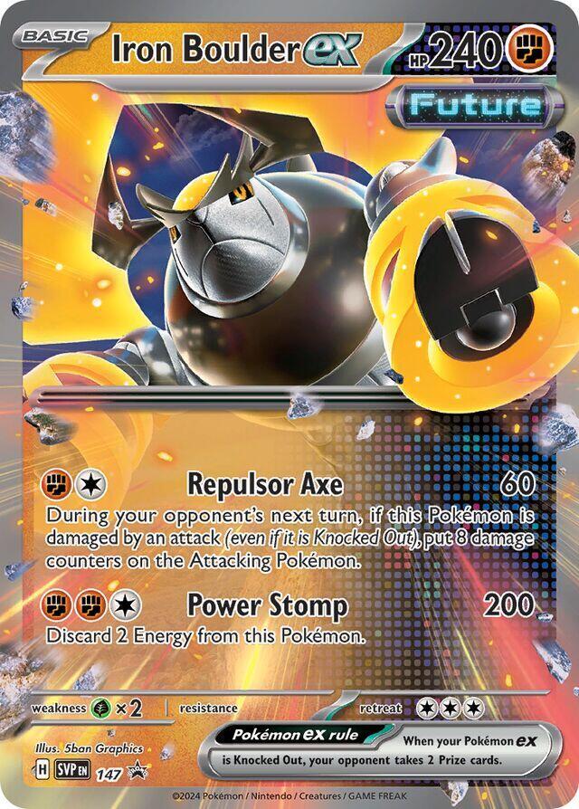Iron Boulder ex - 147 [SV Scarlet and Violet Promo Cards]