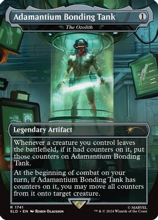 Adamantium Bonding Tank - The Ozolith (Rainbow Foil) (SLD-1741) - Secret Lair Drop Foil