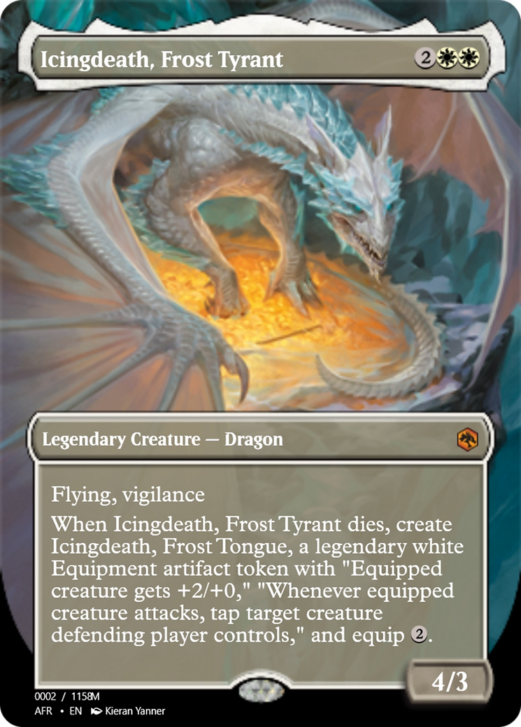 Icingdeath, Frost Tyrant (PRM-92620) - Magic Online Promos