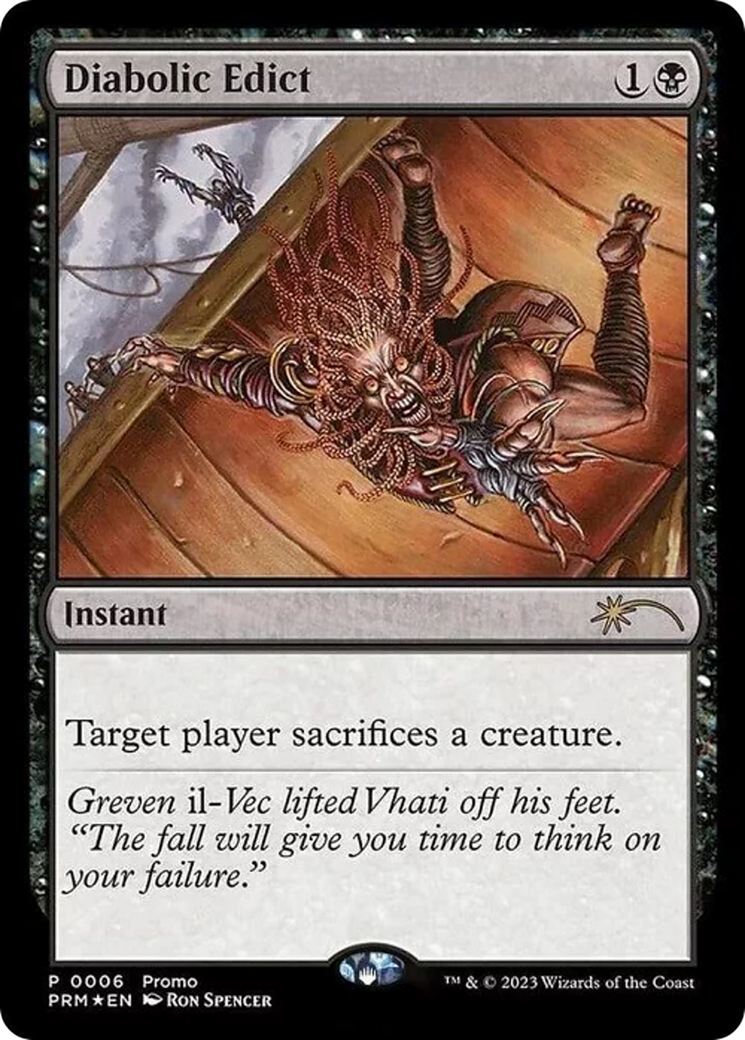 Diabolic Edict (MEDIA-006) - Media and Collaboration Promos Foil
