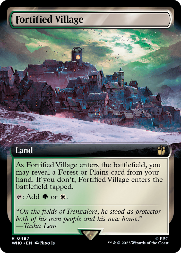 Fortified Village (WHO-497) - Doctor Who: (Extended Art)