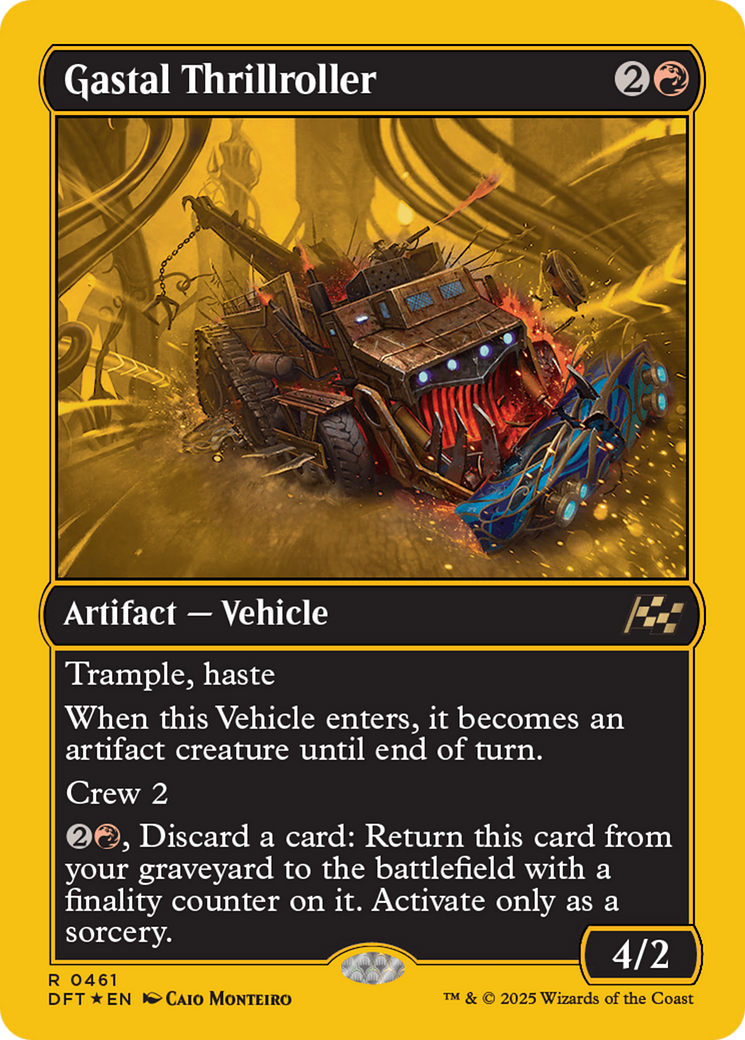 Gastal Thrillroller (DFT-461) - Aetherdrift Foil