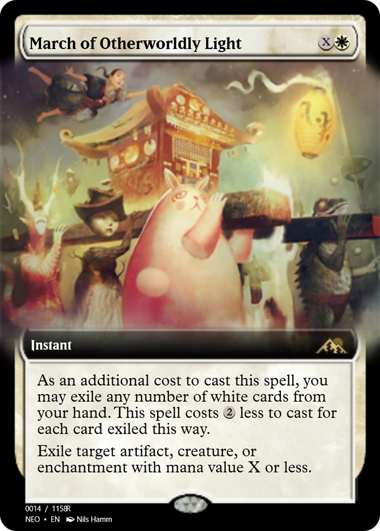March of Otherworldly Light (PRM-97891) - Magic Online Promos Foil