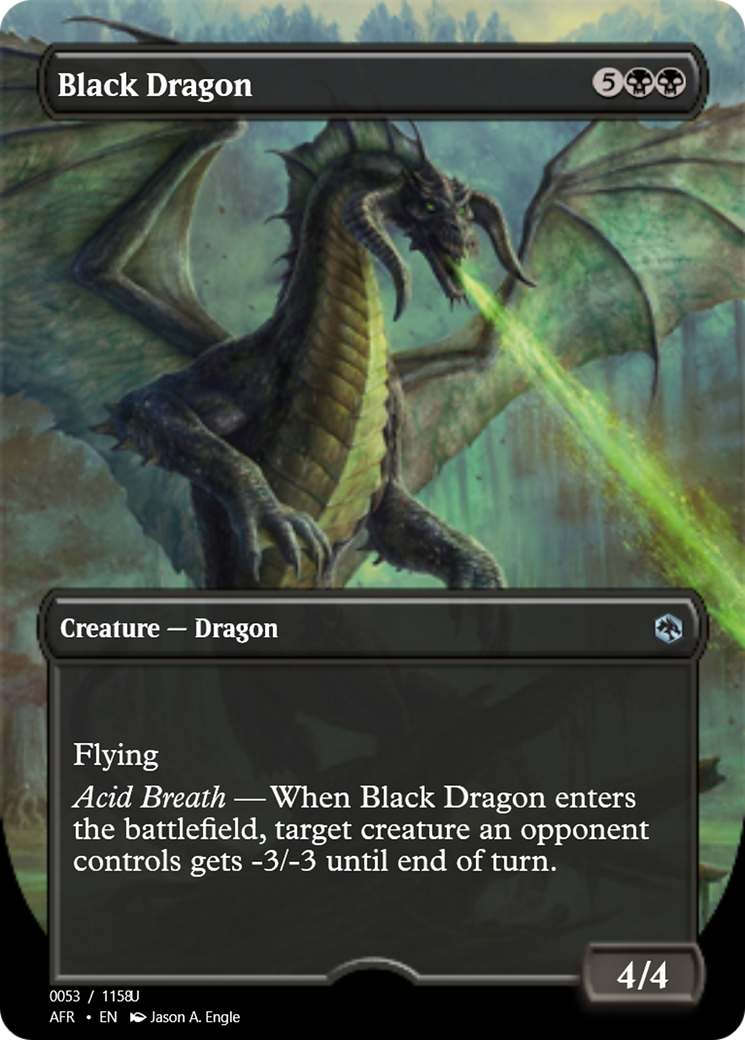 Black Dragon (PRM-92722) - Magic Online Promos Foil