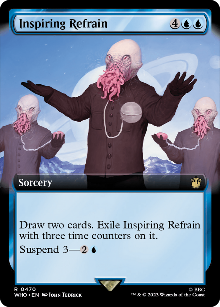 Inspiring Refrain (WHO-470) - Doctor Who: (Extended Art)