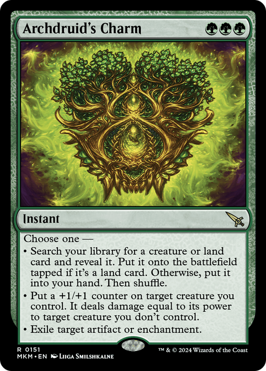 Archdruid's Charm (MKM-151) - Murders at Karlov Manor