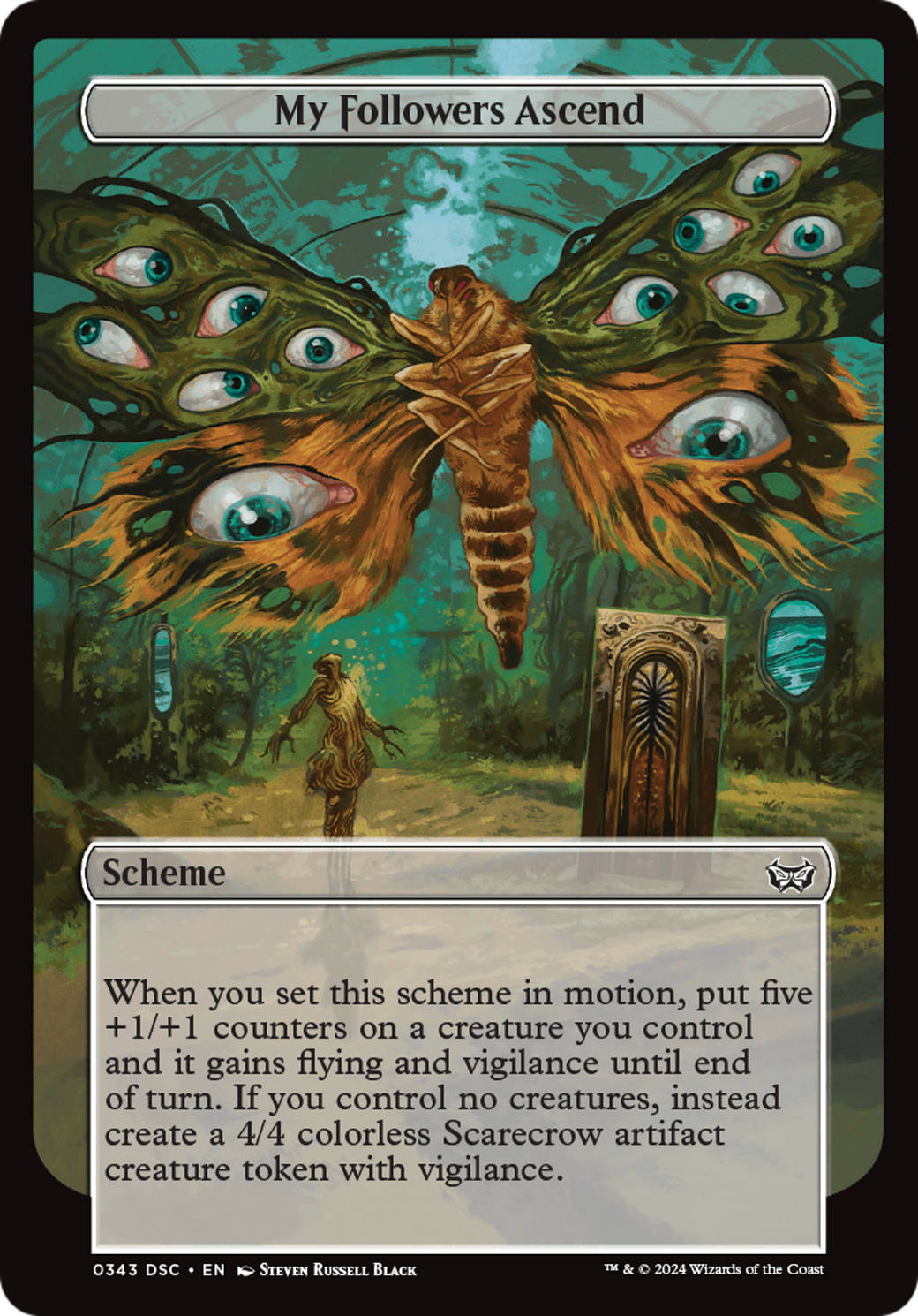 My Followers Ascend (A:DSC-343) - Duskmourn: House of Horror Commander