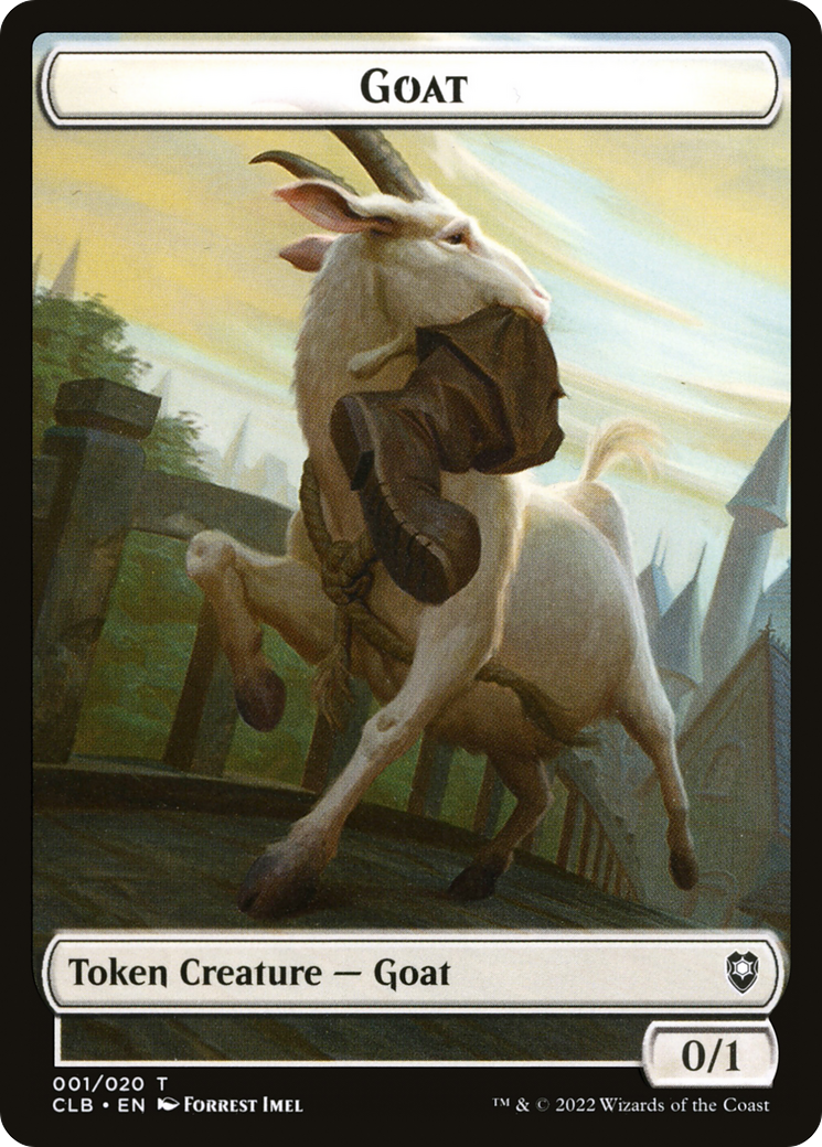 Goat (CLB-001) - Battle for Baldur's Gate Tokens