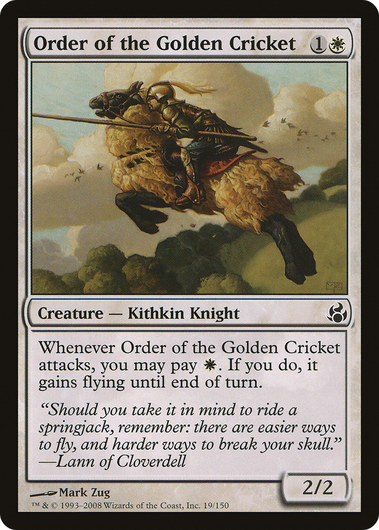 Order of the Golden Cricket (MOR-019) - Morningtide