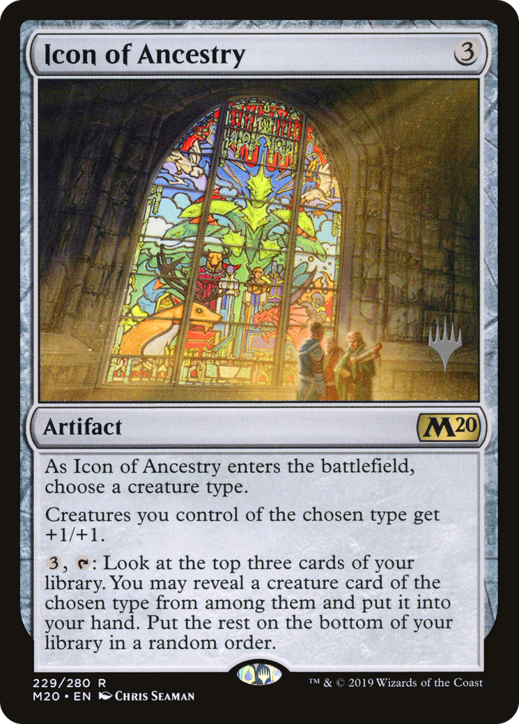 Icon of Ancestry (PPM20-229) - Core Set 2020 Promos Foil