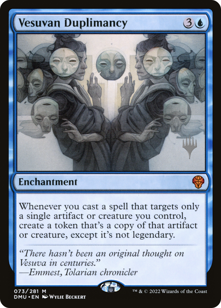 Vesuvan Duplimancy (PPDMU-73P) - Dominaria United Promos