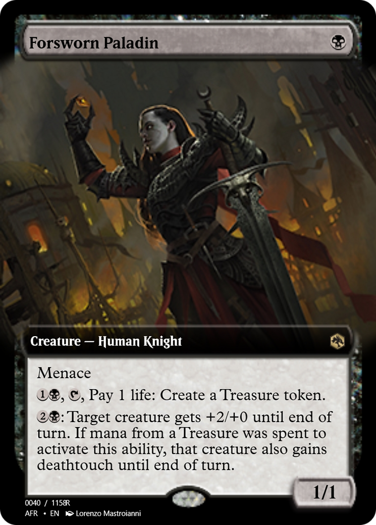 Forsworn Paladin (PRM-92696) - Magic Online Promos Foil