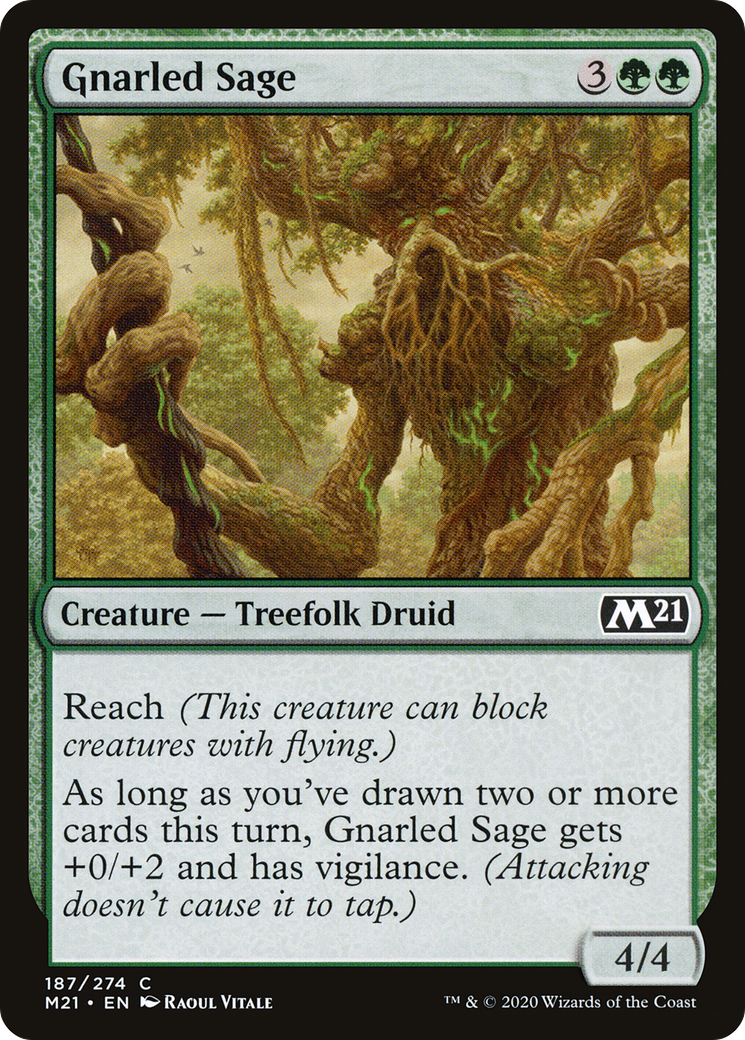 Gnarled Sage (M21-187) - Core Set 2021