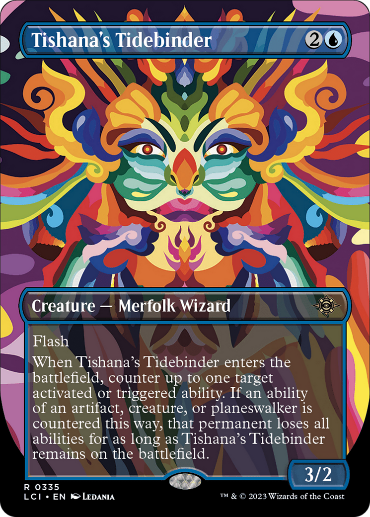 Tishana's Tidebinder (LCI-335) - The Lost Caverns of Ixalan (Borderless) Foil