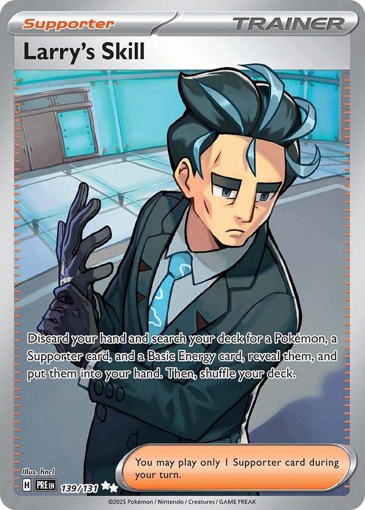 Larry's Skill - 139/131 [SV Prismatic Evolutions]