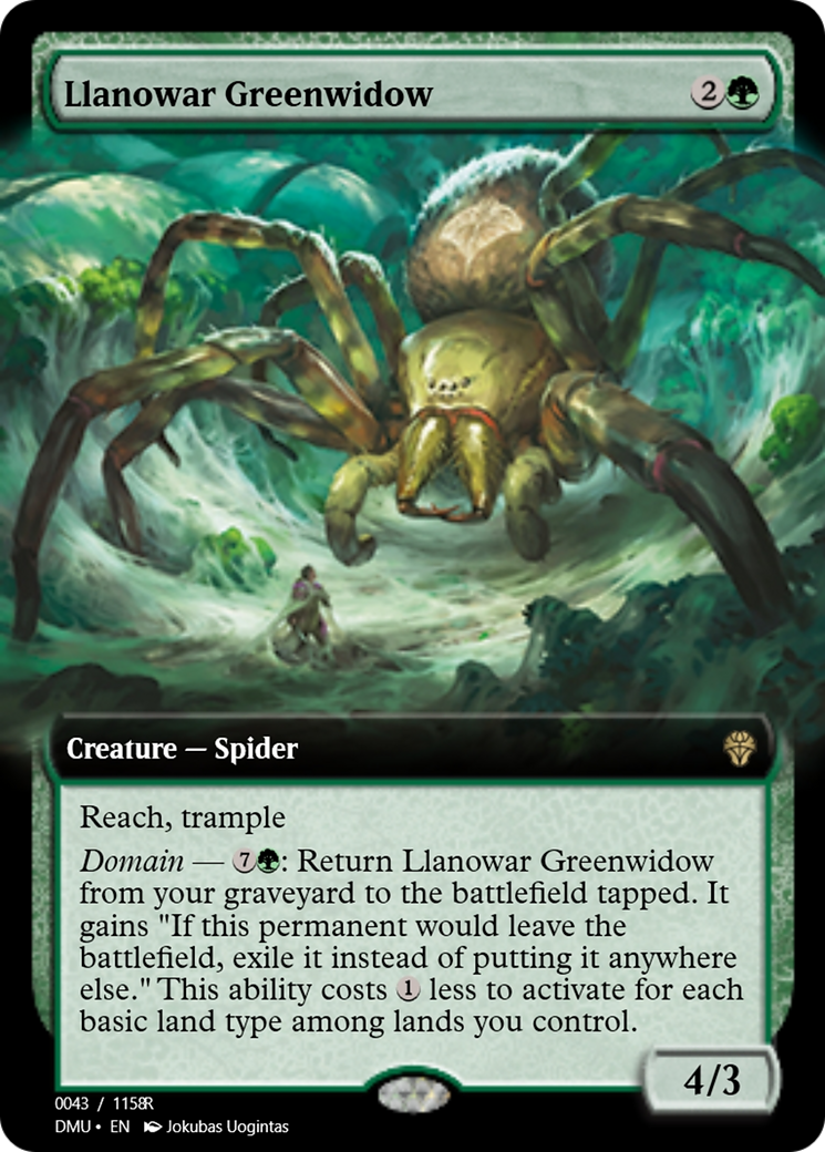 Llanowar Greenwidow (PRM-103466) - Magic Online Promos Foil