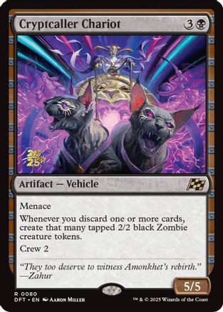 Cryptcaller Chariot (PRE-080) - Prerelease Cards Foil