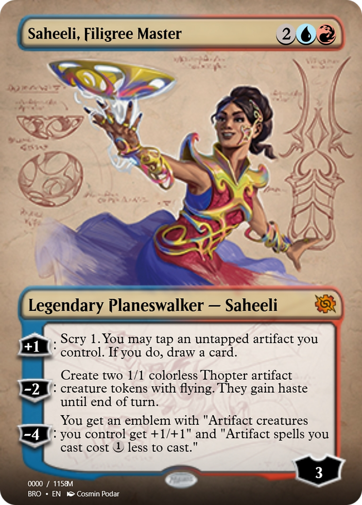 Saheeli, Filigree Master (PRM-105612) - Magic Online Promos Foil