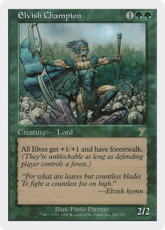 Elvish Champion (7ED-240) - 7th Edition