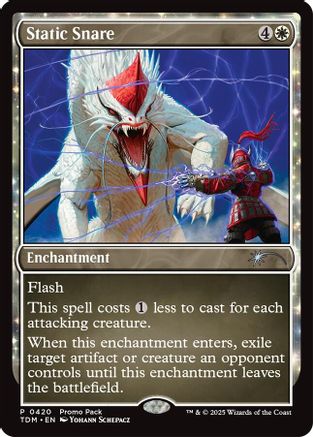 Static Snare (PPTDM-420) - Promo Pack: Tarkir: Dragonstorm