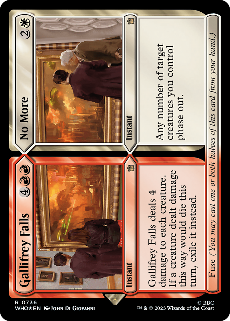 Gallifrey Falls // No More (WHO-736) - Doctor Who Foil