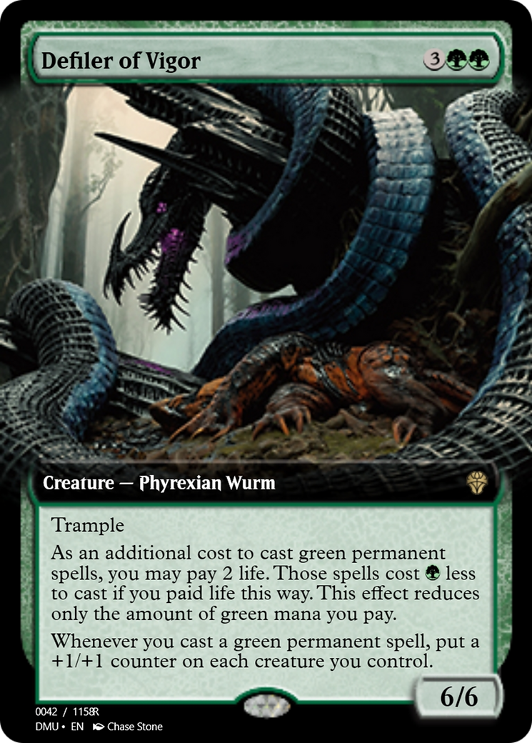 Defiler of Vigor (PRM-103464) - Magic Online Promos