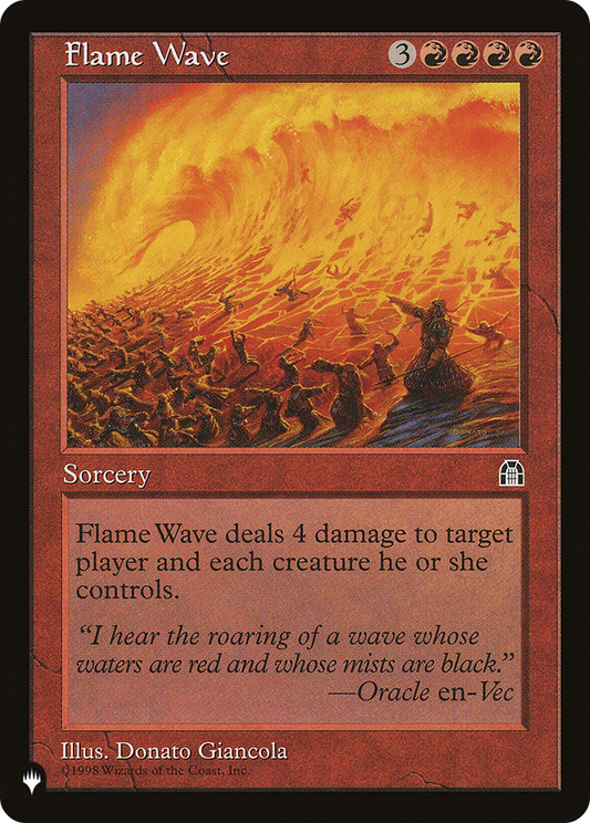 Flame Wave (LIST-STH-81) - The List