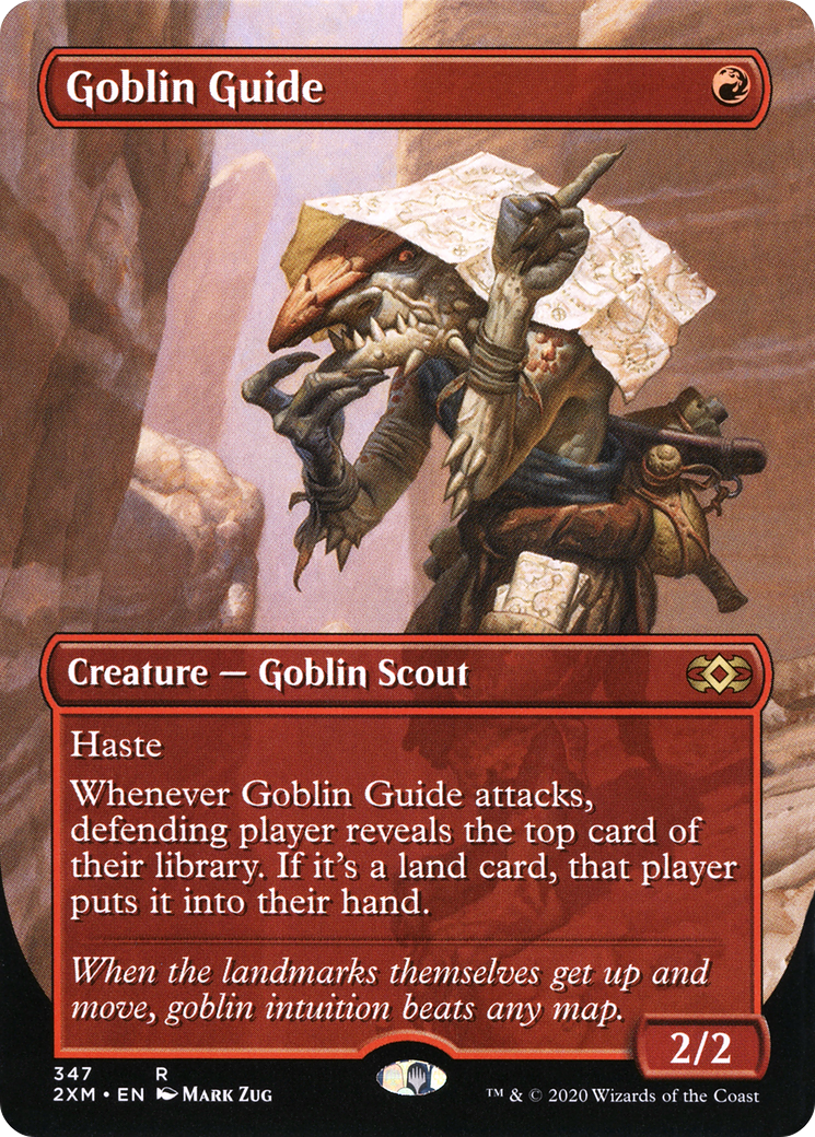 Goblin Guide (2XM-347) - Double Masters (Borderless)
