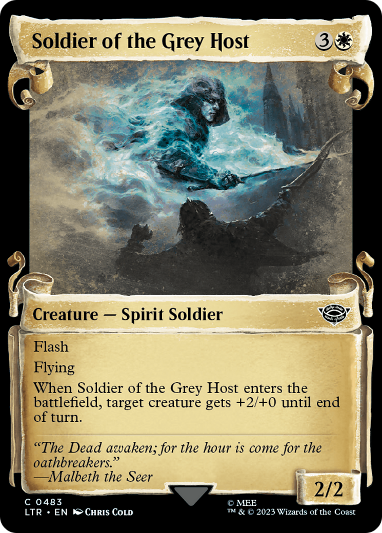 Soldier of the Grey Host (LTR-483) - The Lord of the Rings: Tales of Middle-earth: (Showcase)