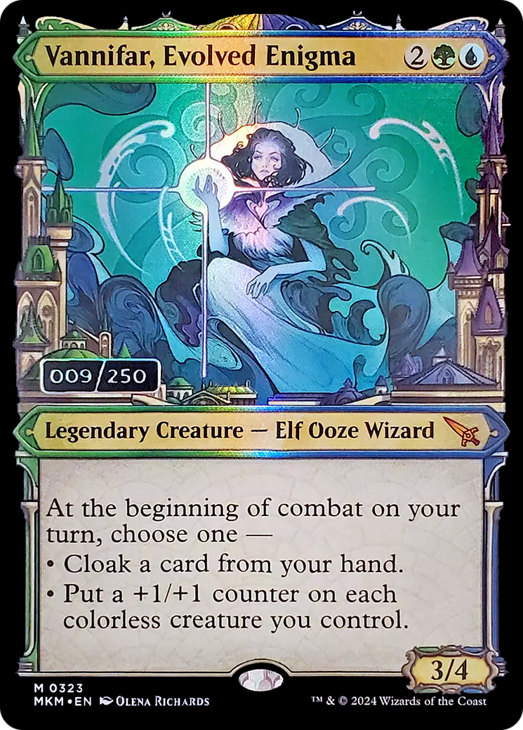 Vannifar, Evolved Enigma (MKM-323Z) - Murders at Karlov Manor Foil