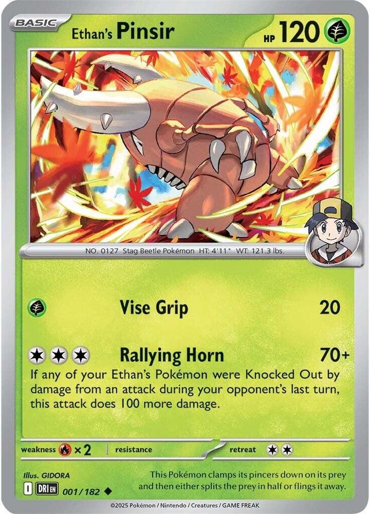 Ethan's Pinsir (001/182) [SV10: Destined Rivals]