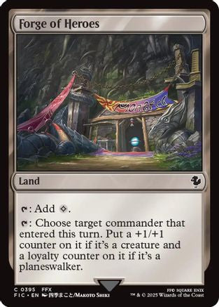 Forge of Heroes (Surge Foil) (FIC-395) - Commander: FINAL FANTASY Foil