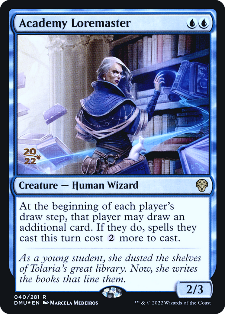 Academy Loremaster (PRE-40S) - Dominaria United Promos Foil