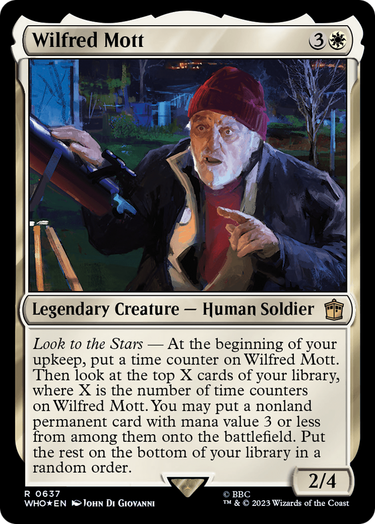 Wilfred Mott (WHO-637) - Doctor Who Foil