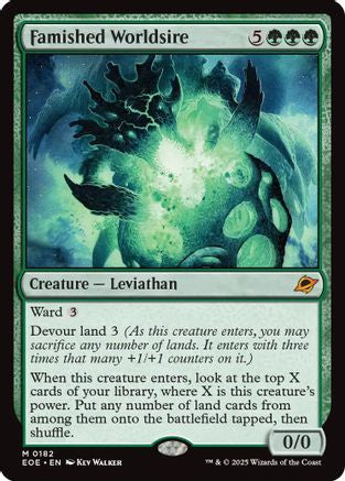 Famished Worldsire (EOE-182) - Edge of Eternities Foil