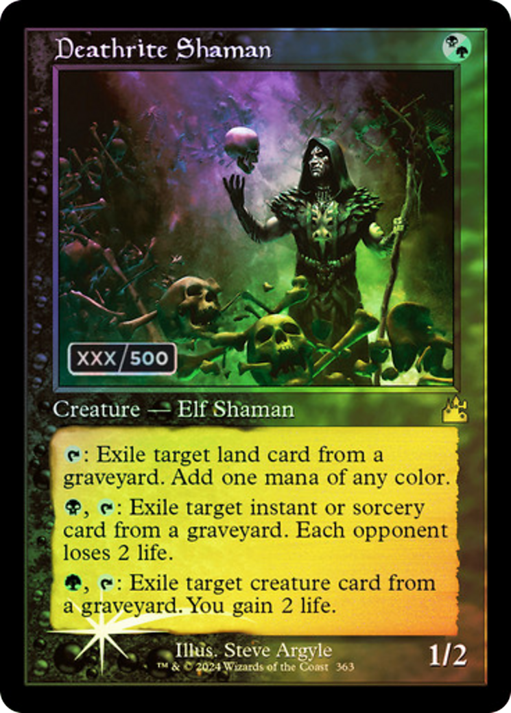 Deathrite Shaman (RVR-363) - Ravnica Remastered Foil