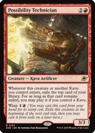 Possibility Technician (EOE-153) - Edge of Eternities Foil
