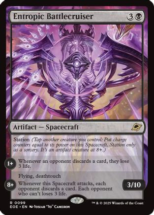 Entropic Battlecruiser (EOE-099) - Edge of Eternities Foil