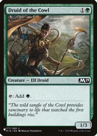 Druid of the Cowl (LIST-177) - The List Reprints