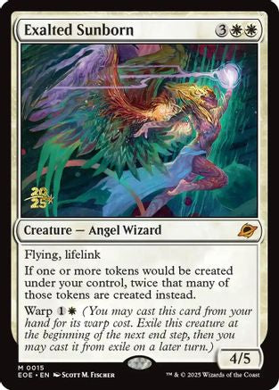 Exalted Sunborn (PRE-015) - Prerelease Cards Foil