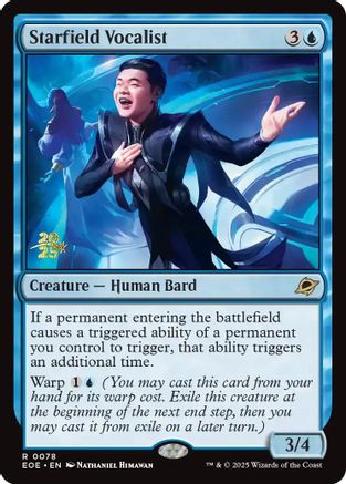 Starfield Vocalist (PRE-078) - Prerelease Cards Foil